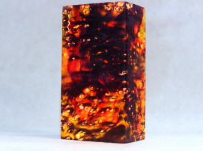 Stabilized Maple Burl Wood Mod Block